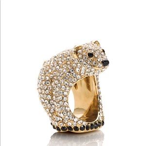 Kate Spade polar bear ring